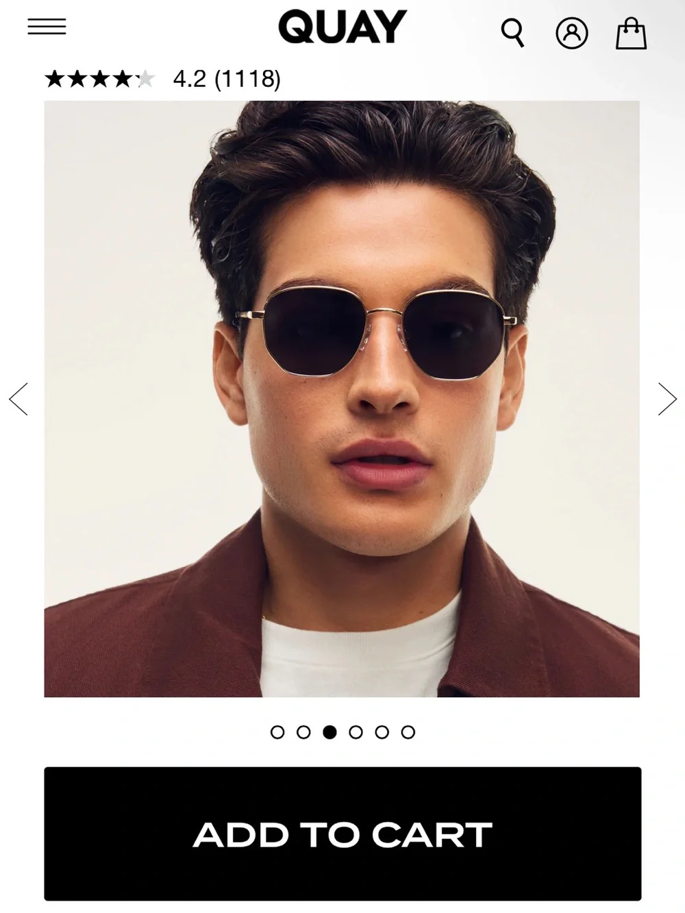 Quay “Big Time” Sunglasses